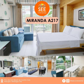 Miranda 217A at Pico de Loro Beach and Country Club by SEE Condominiums